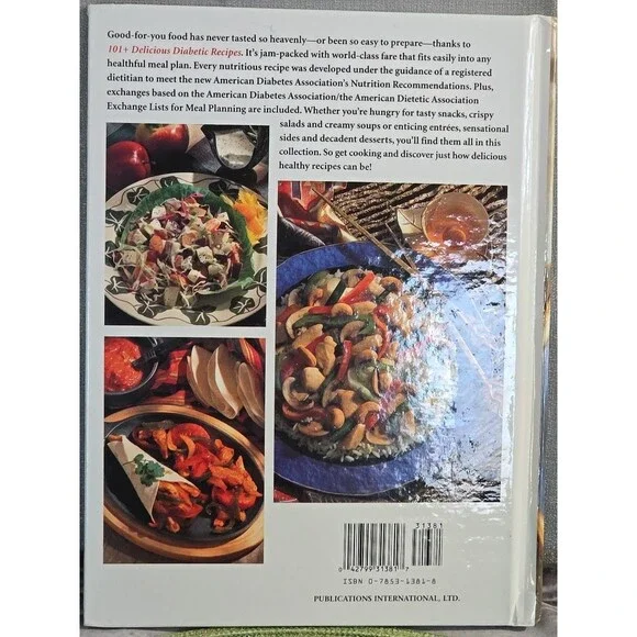 101+ Delicious Diabetic Recipes The Ultimate FussFree Cookbook Hardcover Vintage - Picture 2 of 6